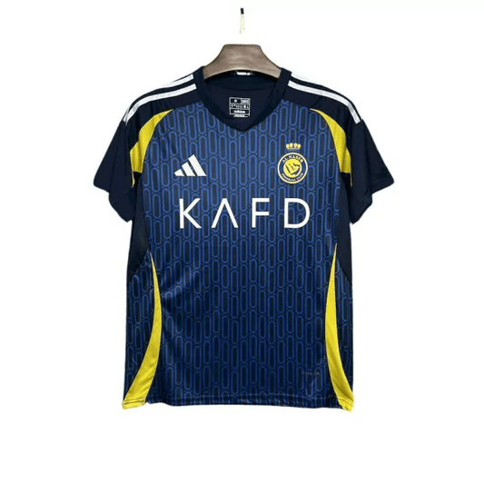 Jersey Al-Nassr Il 24/25 Adidas Amarela and Blue