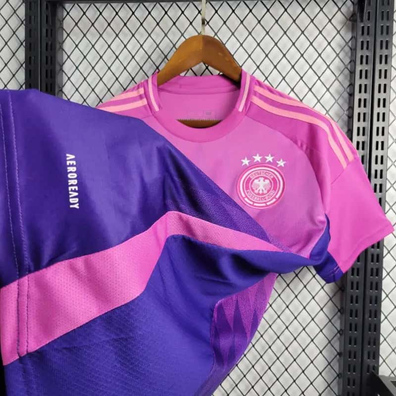 Camisa Alemanha Away 24/25 s/n° Torcedor Adidas Masculino - Roxo - DA Sports Oficial