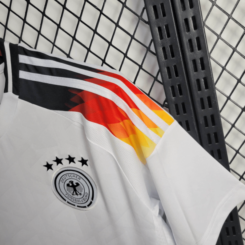 Camisa Alemanha Home 24/25 s/n° Torcedor Adidas Masculino - Branca - DA Sports Oficial
