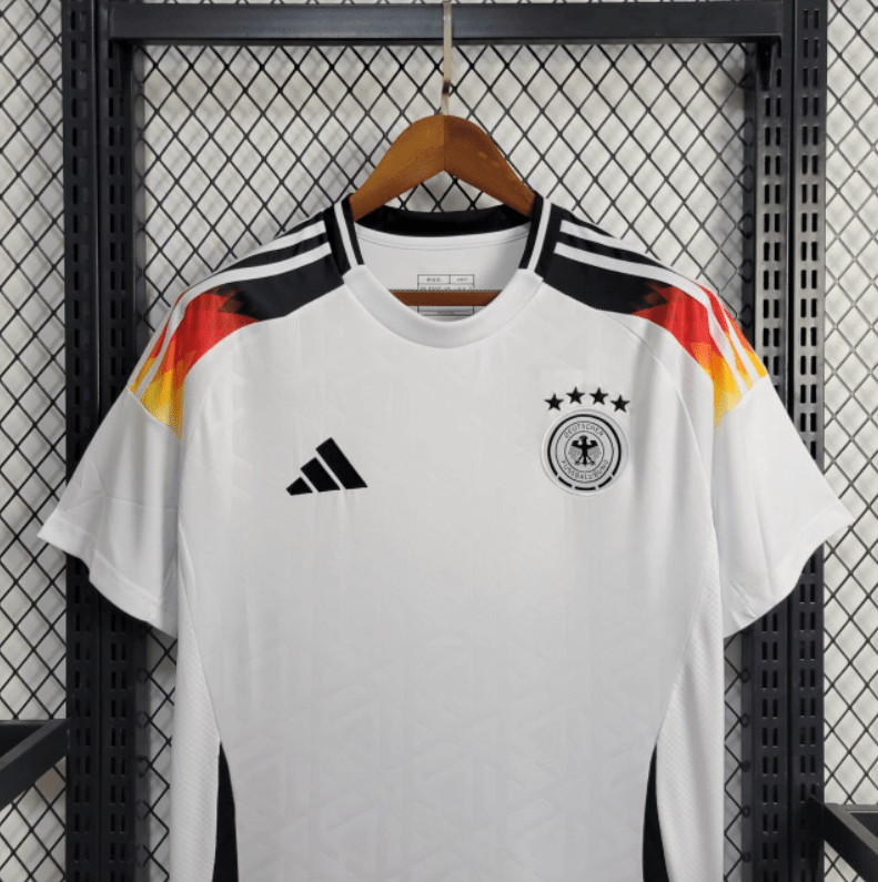 Camisa Alemanha Home 24/25 s/n° Torcedor Adidas Masculino - Branca - DA Sports Oficial