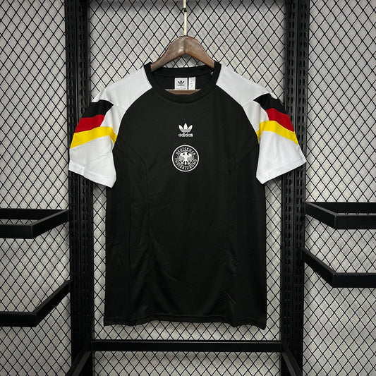 Camisa Alemanha Home 24/25 s/n° Torcedor Adidas Masculino - Preta - DA Sports Oficial