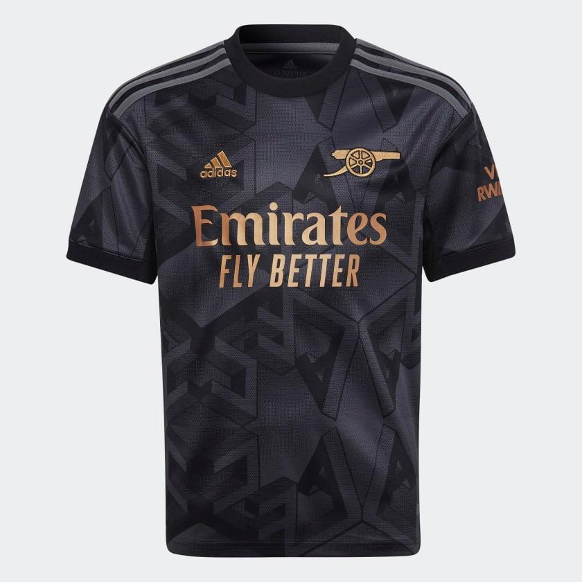 Jersey Arsenal Away 22/23 Adidas - Black