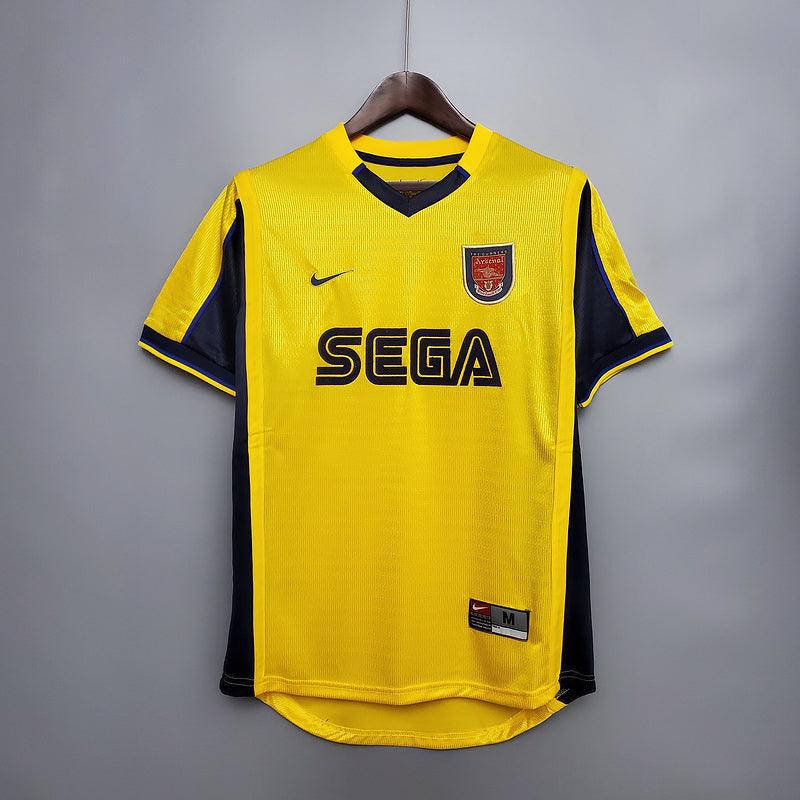 Jersey Arsenal Retrô 1999/2000 Yellow - Nike