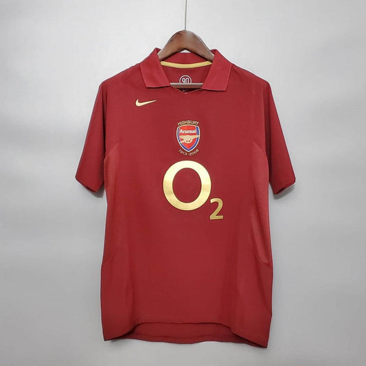 Jersey Arsenal Retrô 2005/2006 Vinho - Nike