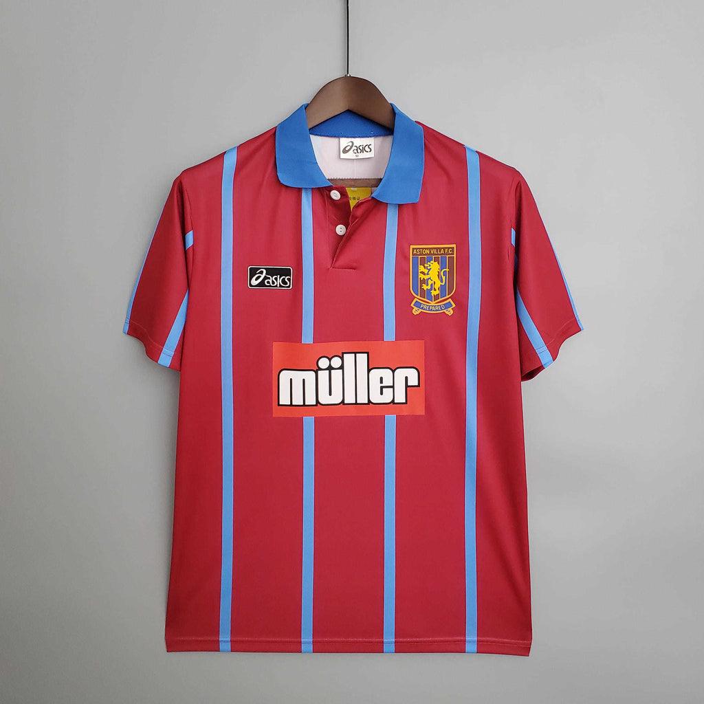 Jersey Aston Villa Retrô 1993/1995 Red - Asics
