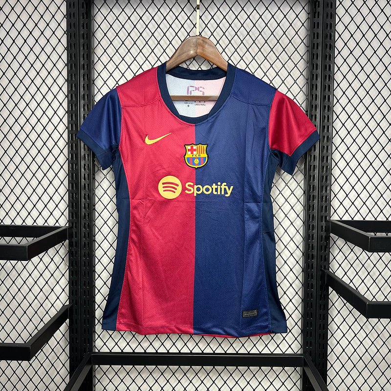 Jersey Barcelona Casa l 24/25 Blue e Red - (Women's)