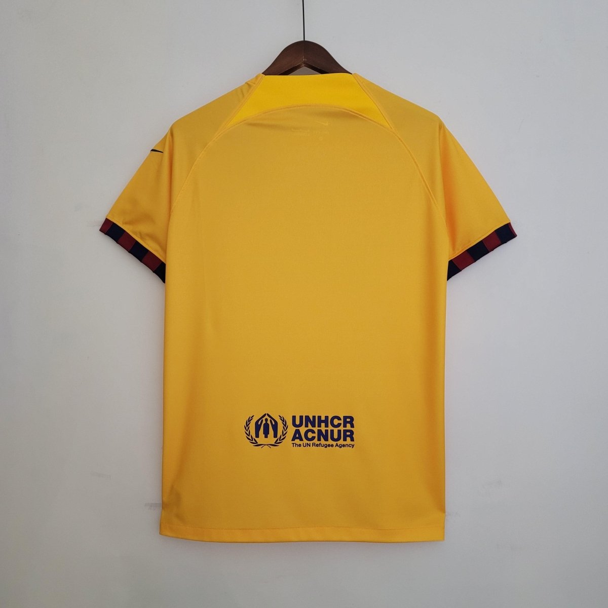 Camisa Barcelona Fourth 23/24 s/n° Jogador Masculino - Amarelo - DA Sports Oficial