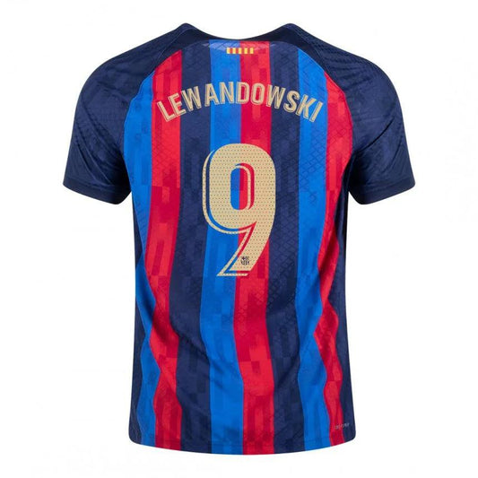 Jersey Barcelona I 22/23 Nike [Lewandowski #9] - Grená