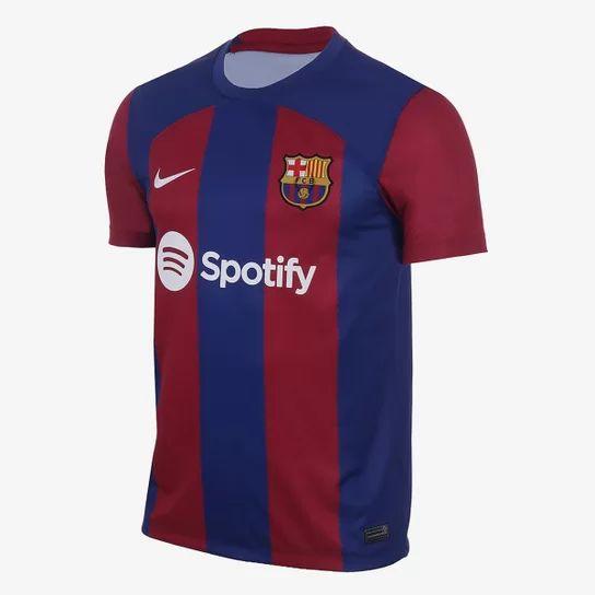 Jersey Barcelona I 23/24 Nike - Grená