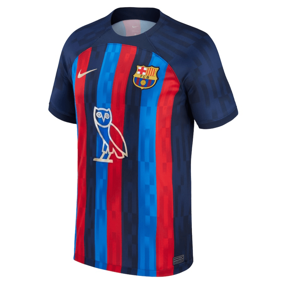 Jersey Barcelona I [Drake] 22/23 Nike - Grená
