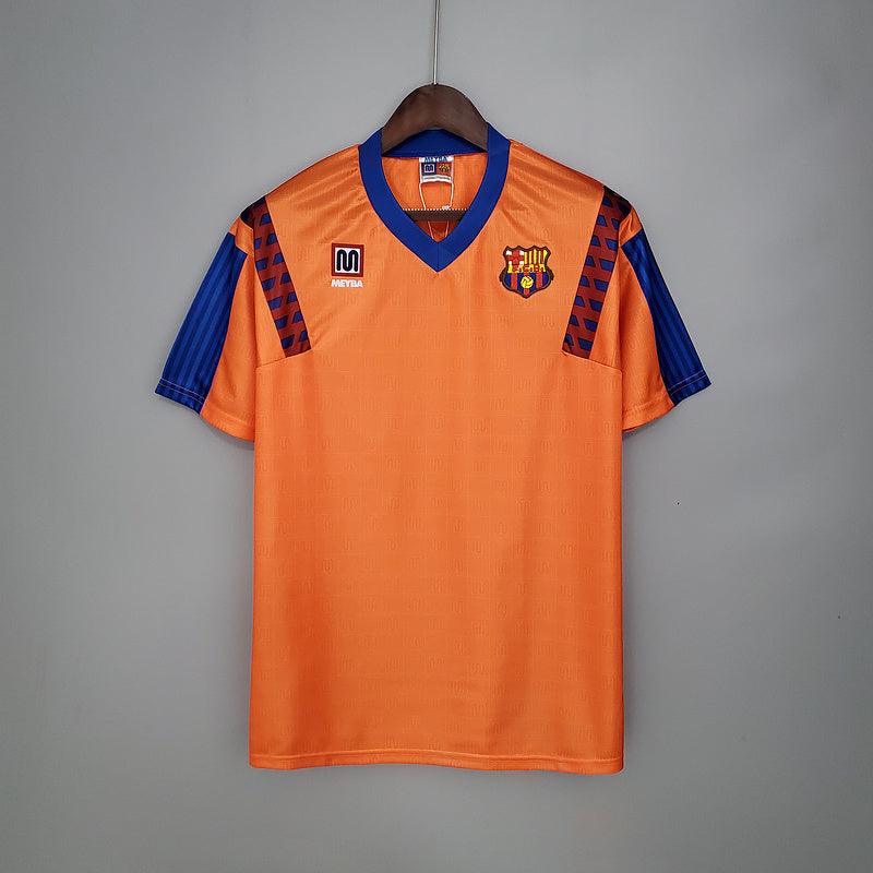 Jersey Barcelona Retrô 1989/1992 Orange - Meyba