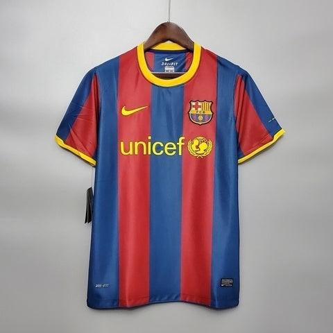 Jersey Barcelona Retrô 2010/2011 Blue and Grená - Nike