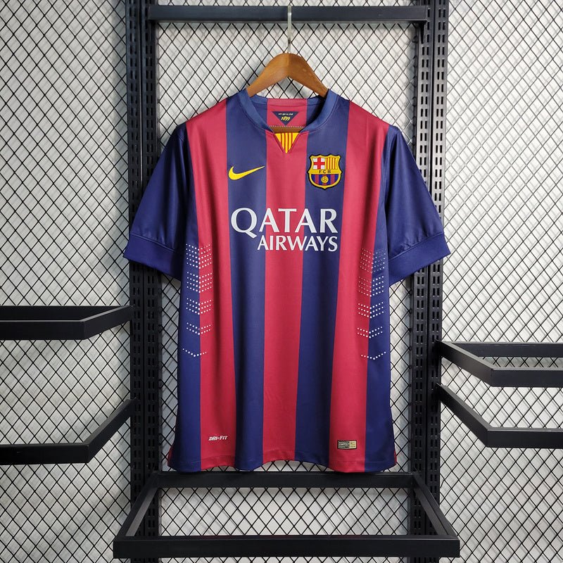Jersey Barcelona Retrô 2015 Blue and Grená - Nike