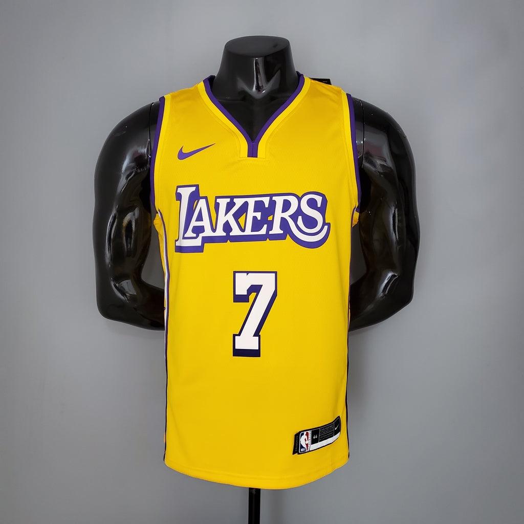Jersey Basquete NBA Tank Top Los Angeles Lakers Men's - Yellow