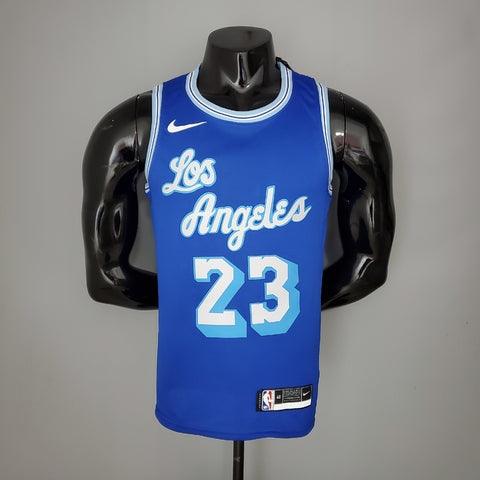 Jersey Basquete NBA Tank Top Los Angeles Lakers Men's - Blue