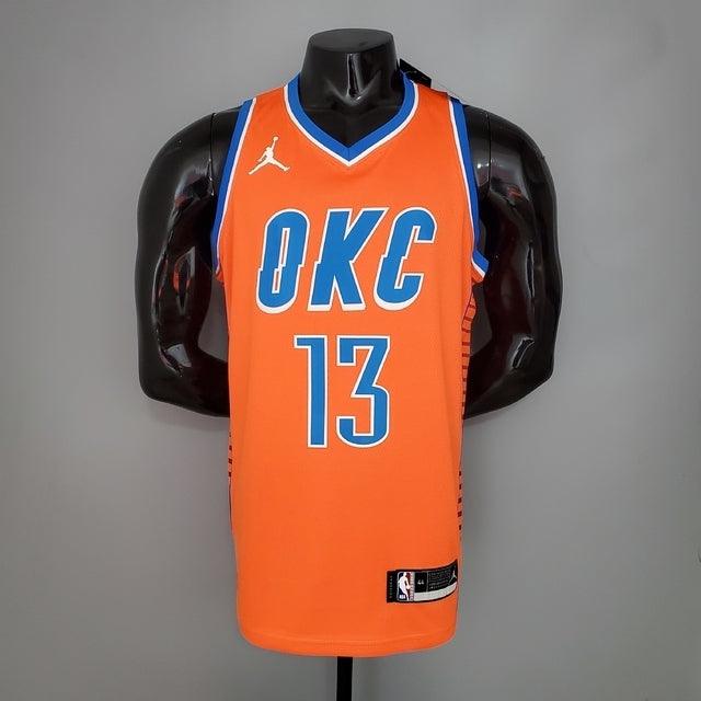 Jersey Basquete NBA Tank Top Oklahoma City Thunder Men's - Orange