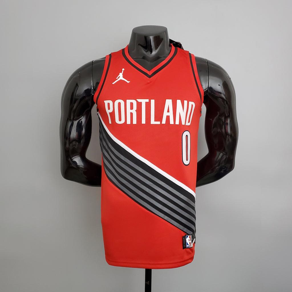 Jersey Basquete NBA Tank Top Portland Trail Blazers Men's - Red