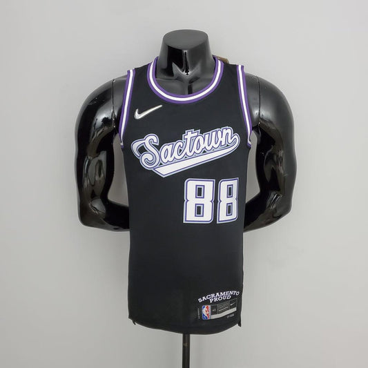 Jersey Basquete NBA Tank Top Sacramento Kings Men's - Black