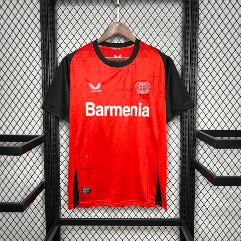 Jersey Bayer Leverkusen Home 24/25 - Red and Black