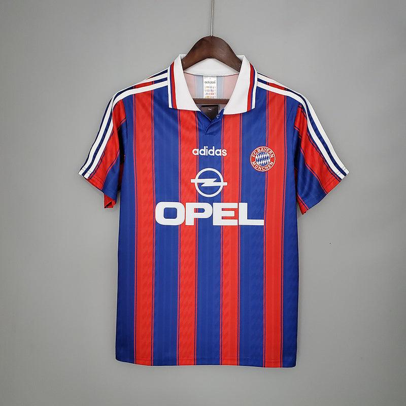 Jersey Bayern of Munique Retrô 1995/1997 Blue and Vermelha - Adidas