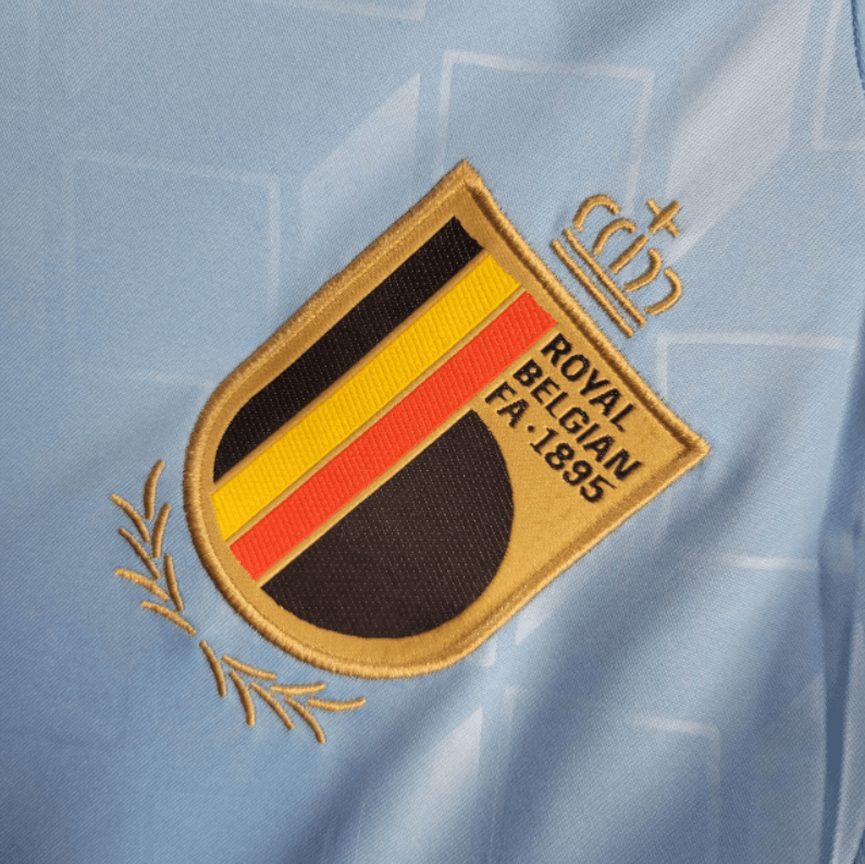 Camisa Bélgica Away 24/25 s/n° Torcedor Adidas Masculino - Azul celeste - DA Sports Oficial