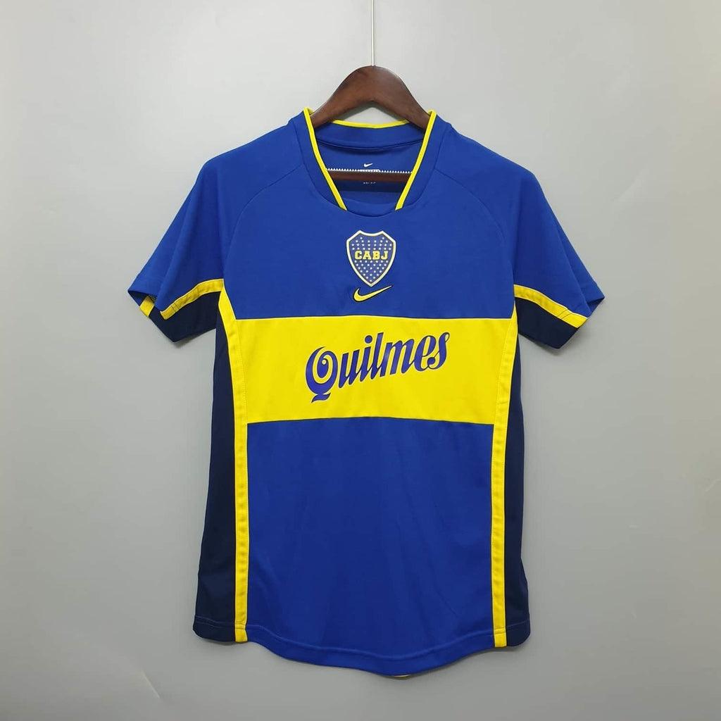 Jersey Boca Juniors Retrô 2001 Blue e Yellow - Nike