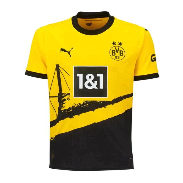 Jersey Borussia Dortmund Home 23/24 s/n° Fan Version Men's - Yellow e Black