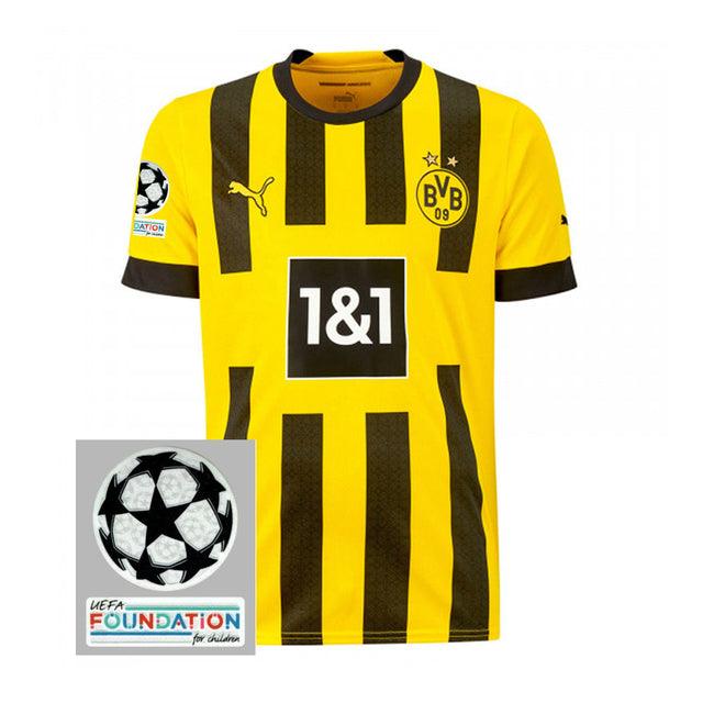Jersey Borussia Dortmund I [Patch Champions League] 22/23 Puma - Yellow