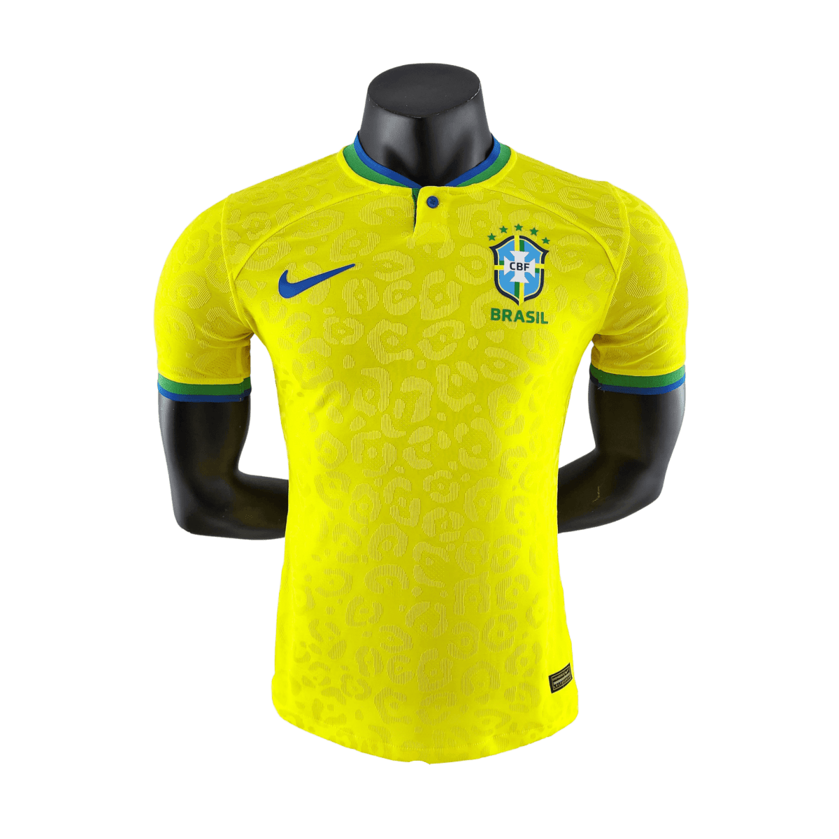 Jersey Brasil Home 2022 - Yellow - Nike - Men's Player Version