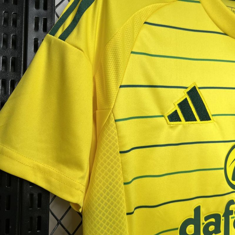 Camisa Celtic Away 24/25 s/n° Amarela - DA Sports Oficial
