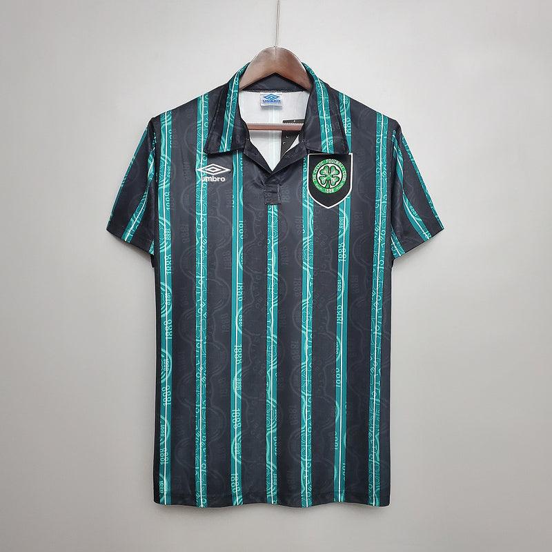 Jersey Celtic Retrô 1992/1993 Black e Green - Umbro