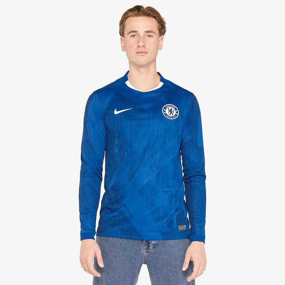 Chelsea I 2025/26 Nike Long Sleeve Fan Version Jersey