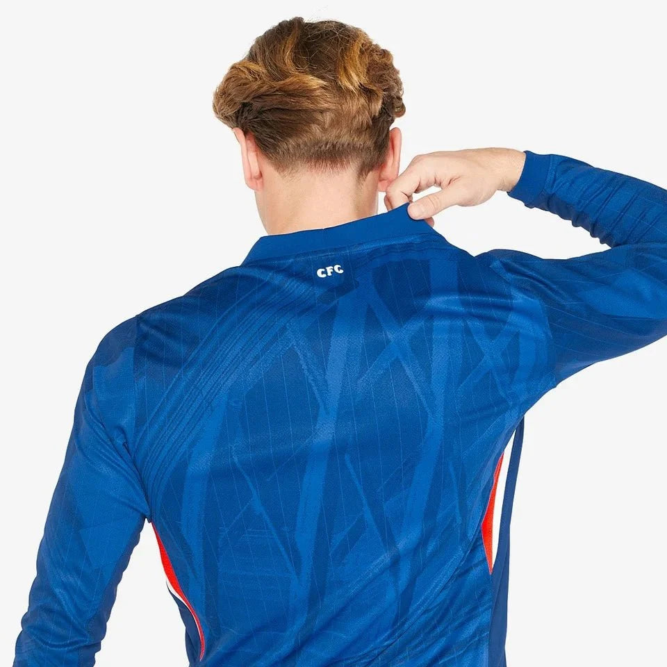 Chelsea I 2025/26 Nike Long Sleeve Fan Version Jersey