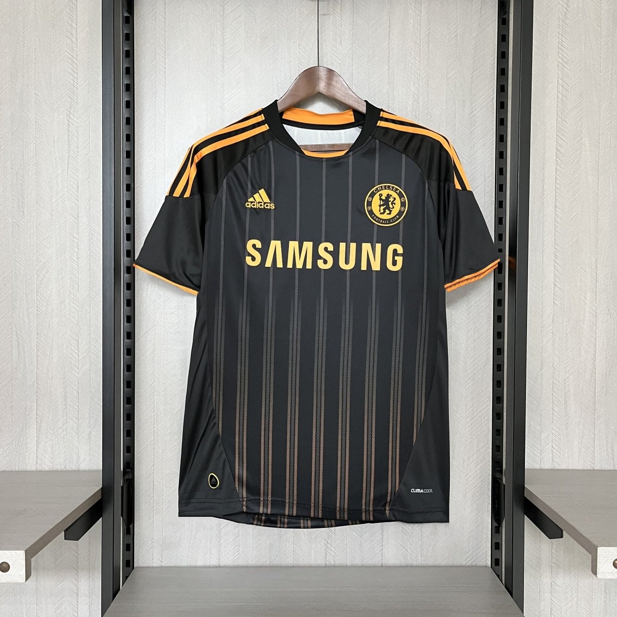 Jersey Chelsea Retrô 2010/11 Black e Gold - Adidas