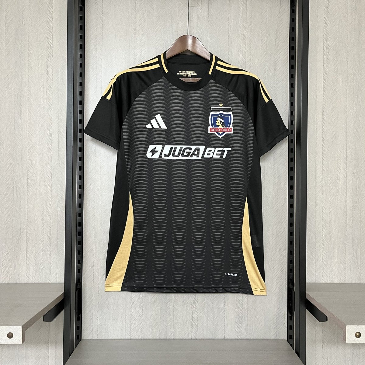 Camisa Colo - Colo Away 25/26 Adidas - Preta - DA Sports Oficial