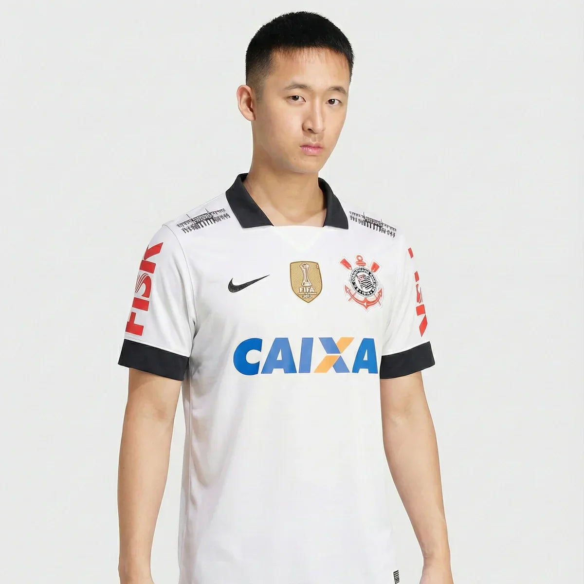 Retro Corinthians Home 2013 White Men's