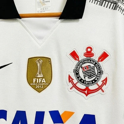 Retro Corinthians Home 2013 White Men's