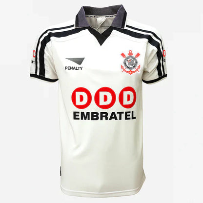 Jersey Corinthians Retro Home 1998 Embratel