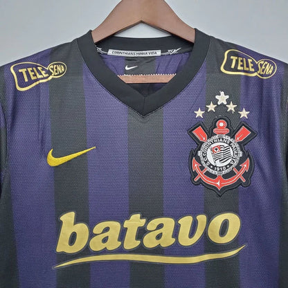 Retro Corinthians Terceira 2009 Black/Purple Men's