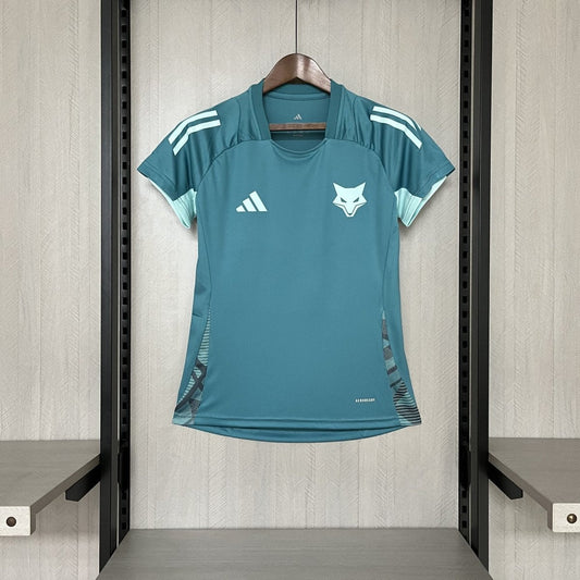 Jersey Cruzeiro 25/26 Training Adidas - Blue Turquesa+White - (Women's)