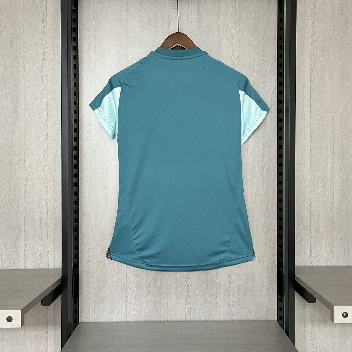 Camisa Cruzeiro 25/26 Treino Adidas - Azul Turquesa+Branco - (Feminina) - DA Sports Oficial