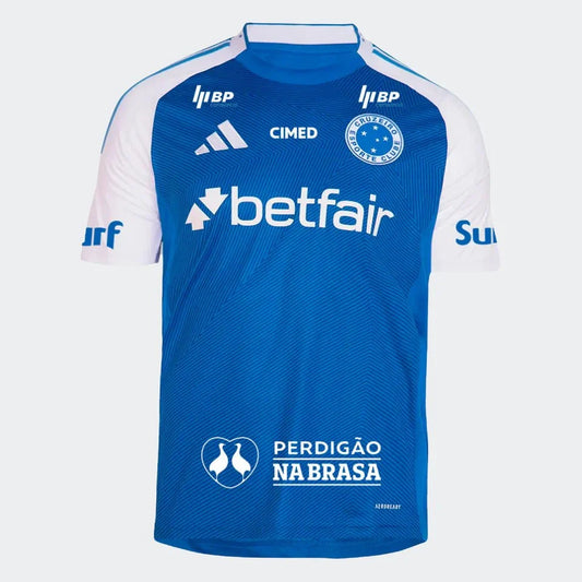 Cruzeiro I 2025/26 Adidas (With Sponsors) Jersey