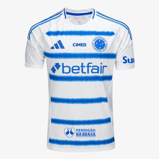 Cruzeiro II 2025/26 Adidas (With Sponsors) Jersey