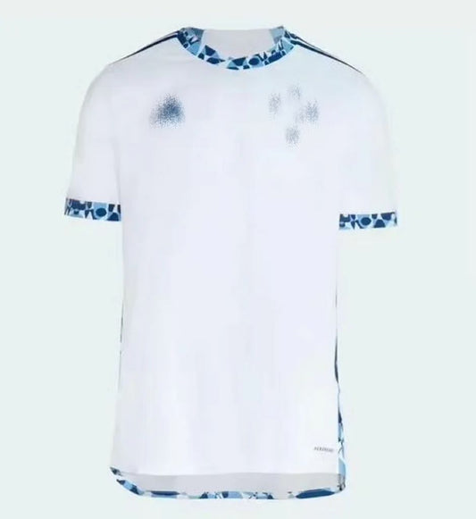 CRUZEIRO II 24/25 Without Number° Fan Version ADIDAS Men's - White+Blue Jersey