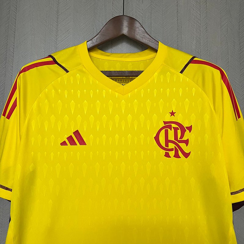 Camisa de Goleiro Flamengo 24/25 - Amarela - DA Sports Oficial