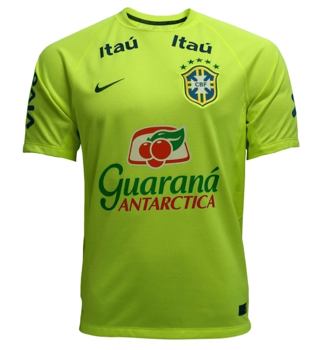 Jersey of Training Seleção Brasil Nike - Green Fluorescente