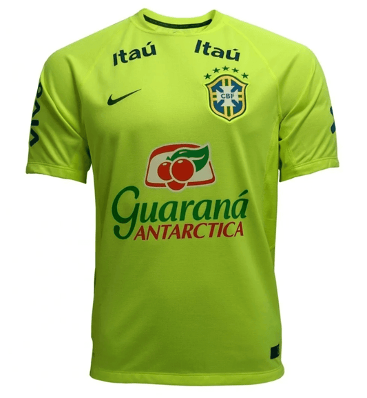 Jersey of Training Seleção Brasil Nike - Green Fluorescente