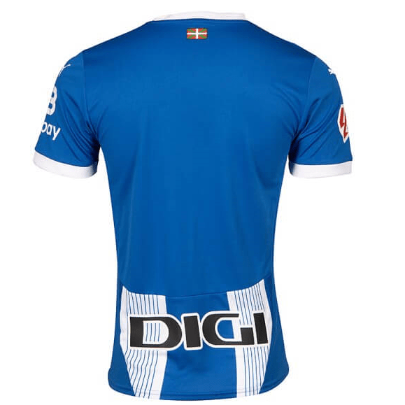 Alavés I 24/25 White and Blue Jersey