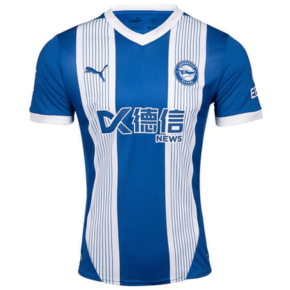 Alavés I 24/25 White and Blue Jersey