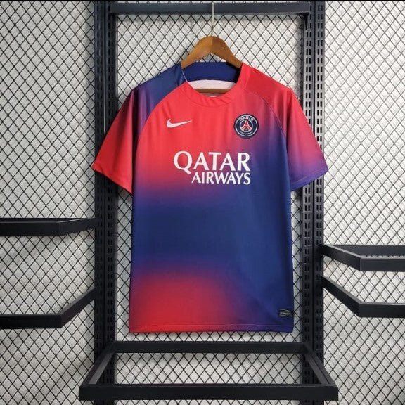 Jersey PSG Training 24/25 Blue and Vermelha